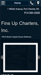 Mobile Screenshot of finsupsportfishing.com
